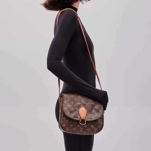 SOLD Louis Vuitton Vintage Saint Cloud Shoulder and Crossbody Style Purse - Picture 3 of 11